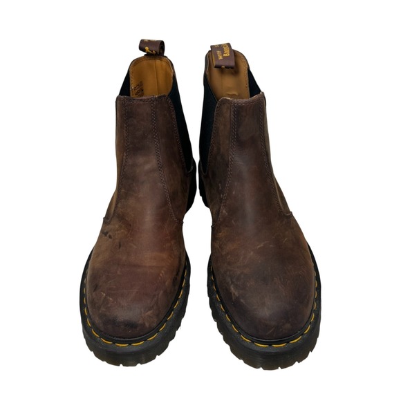 Doc Martens 2976 BEX CRAZY HORSE CHELSEA BOOTS Men's Size 13 - Picture 4 of 10